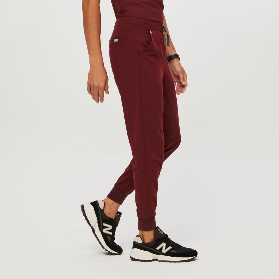 Figs Burgundy Chisec Jogger