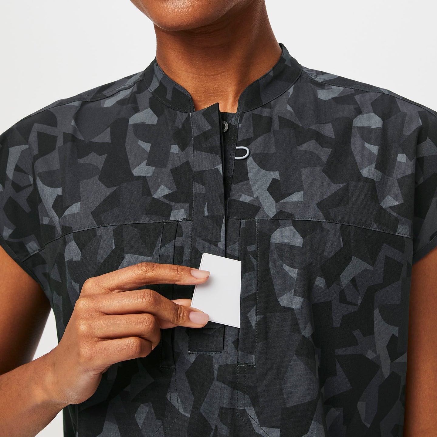 Figs Only Top - Camo Bonsai