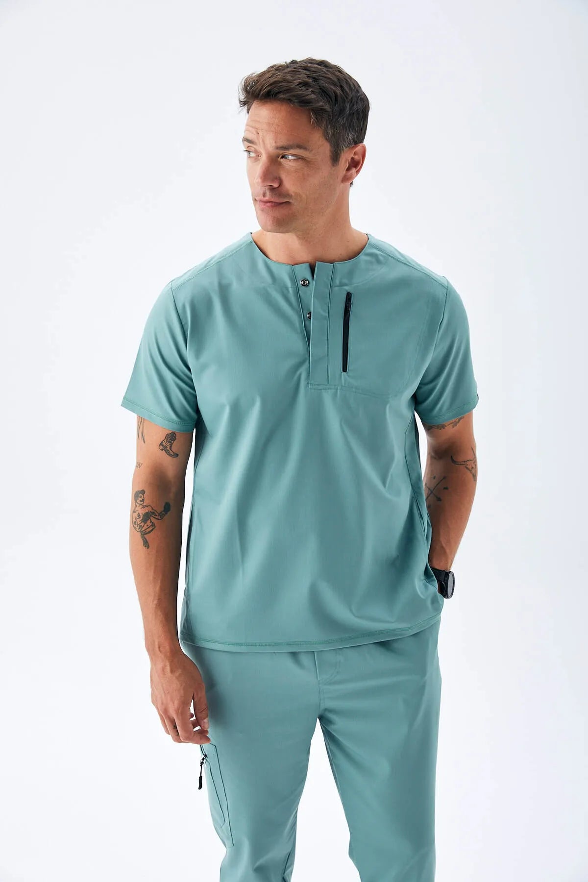 Marine Mint Green