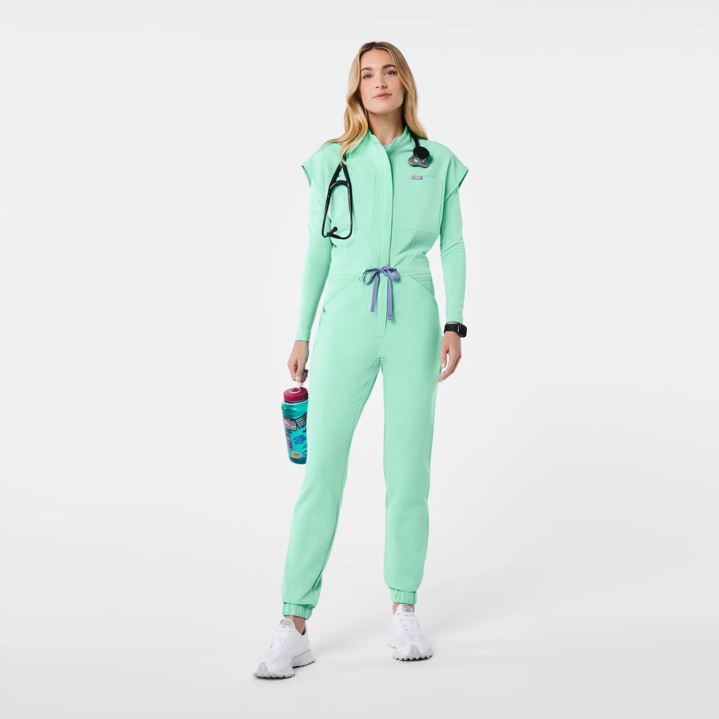 Figs Mariner Rafaela Cargo ScrubJumpsuit
