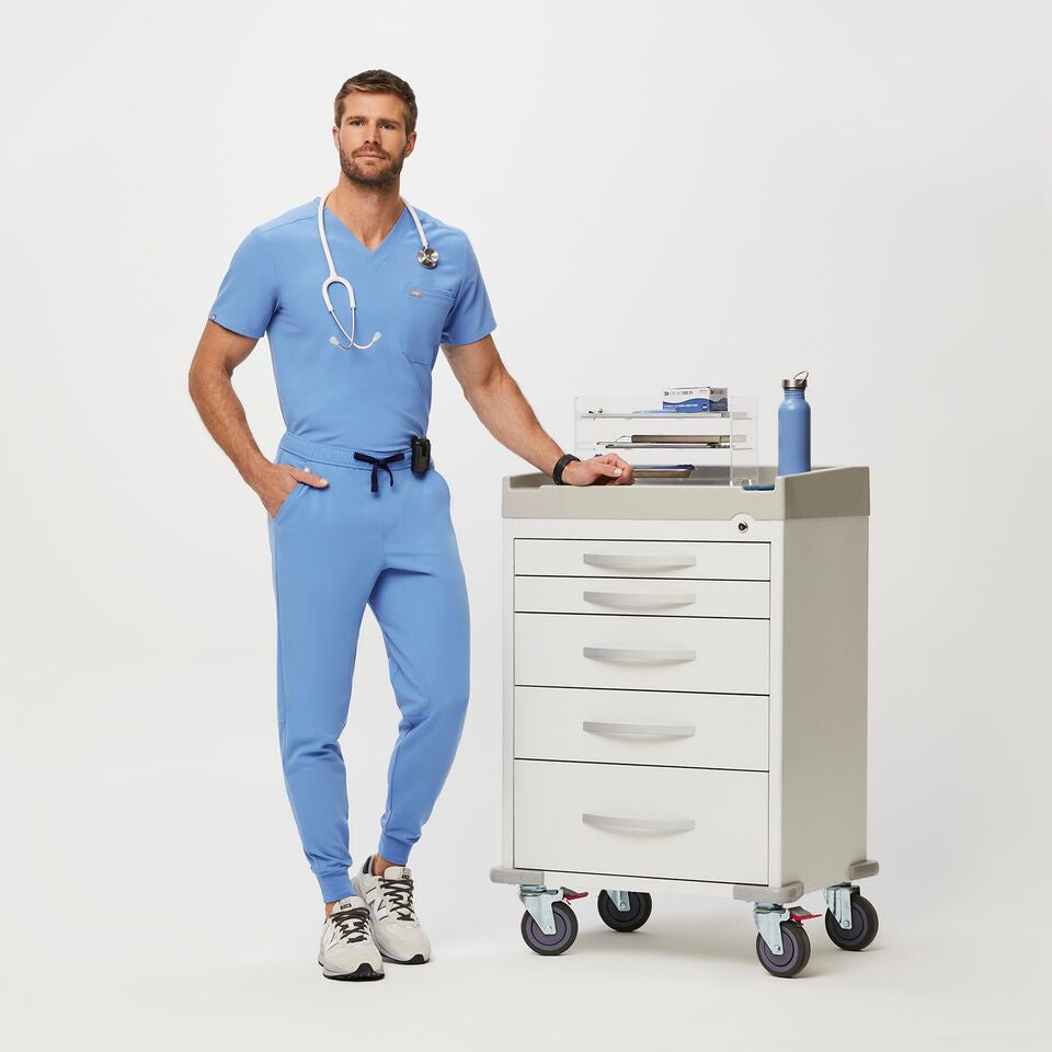 Figs Ceil Blue Jogger