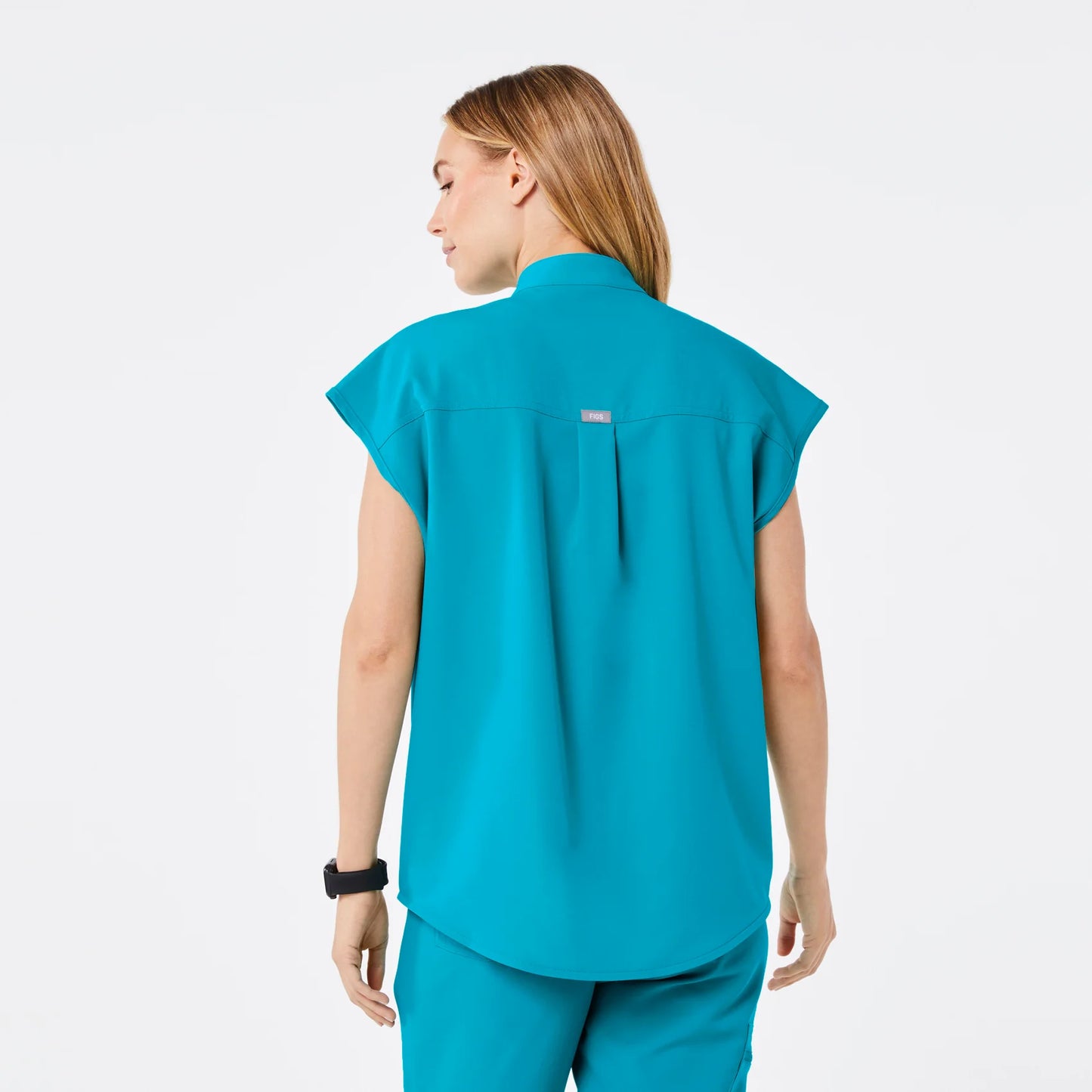 Figs Teal Rafaela - Oversized