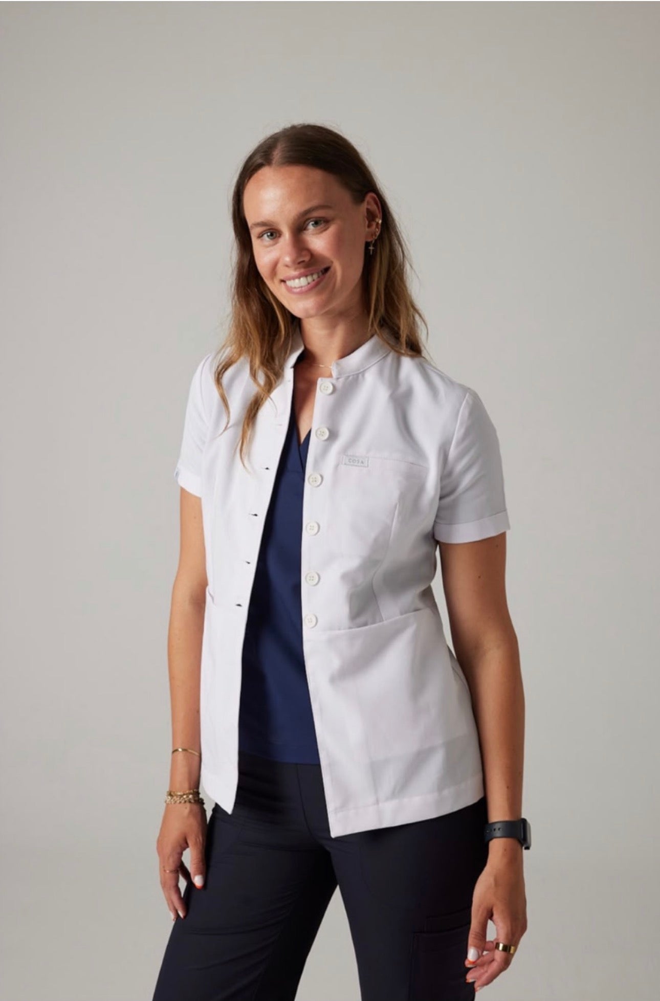 Lab Coat Short Sleeve
