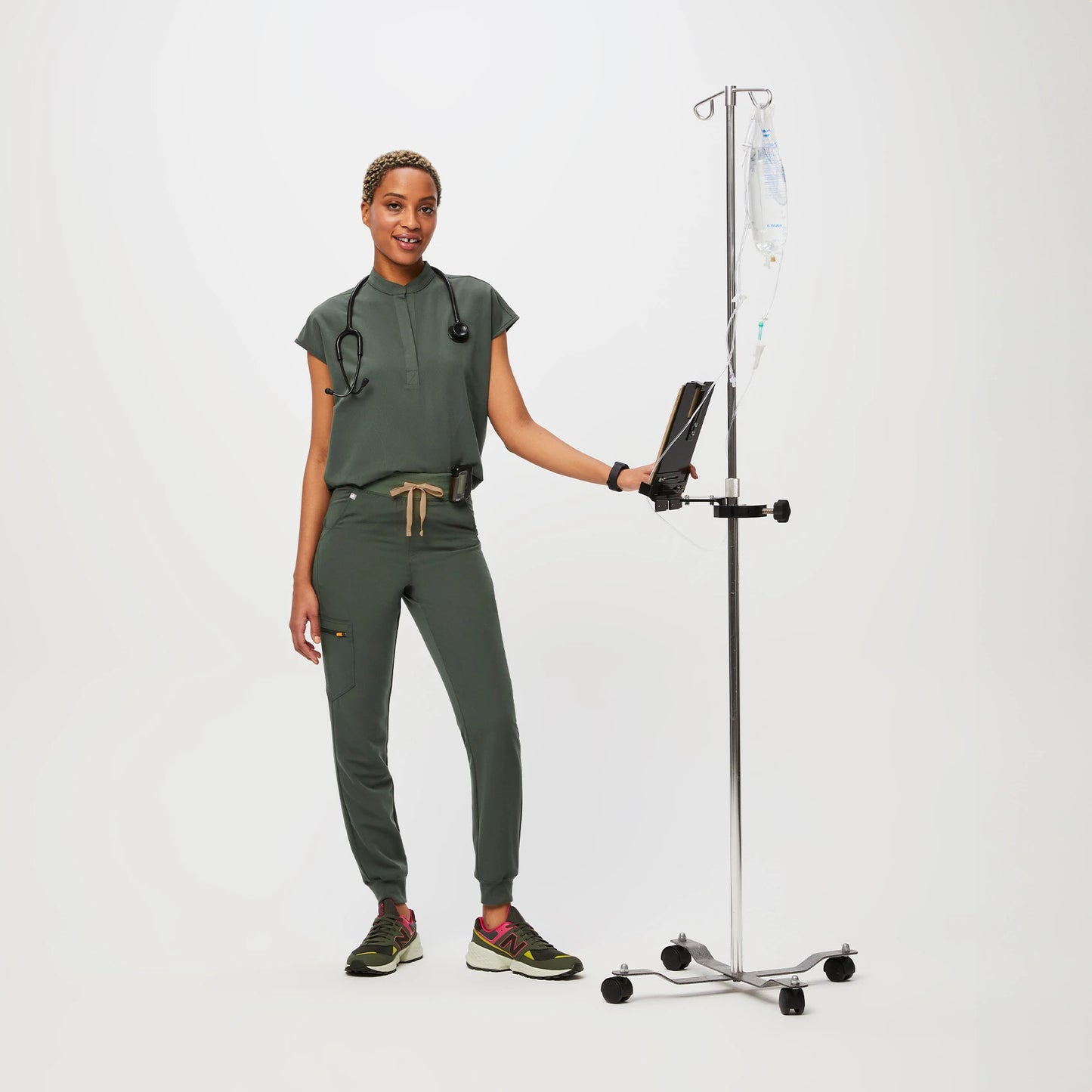 Figs Moss Rafaela Oversized High Waisted