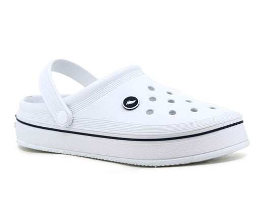 White Clogs Men