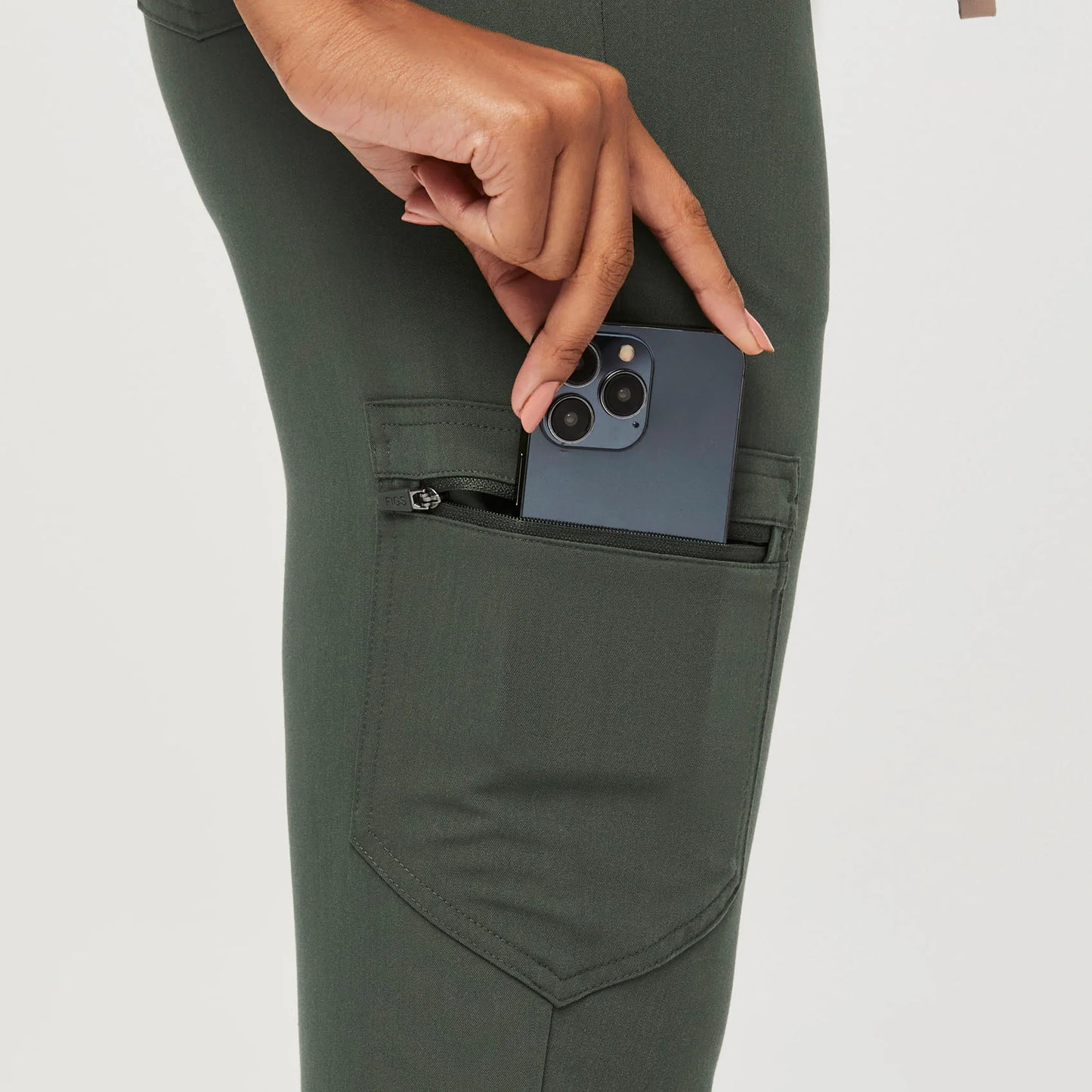 Figs Moss Rafaela Oversized High Waisted