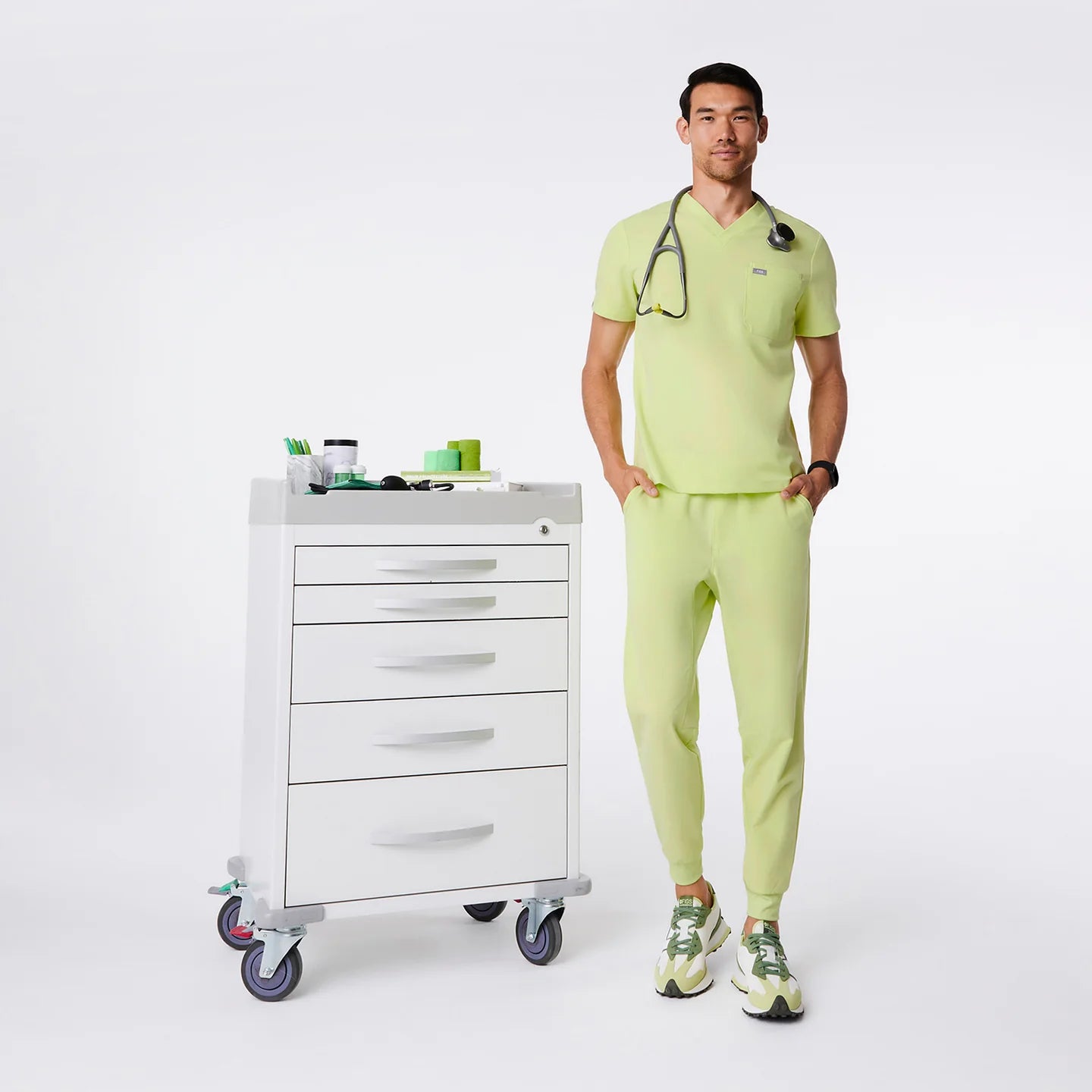 Figs Sea Mist Chisec Jogger