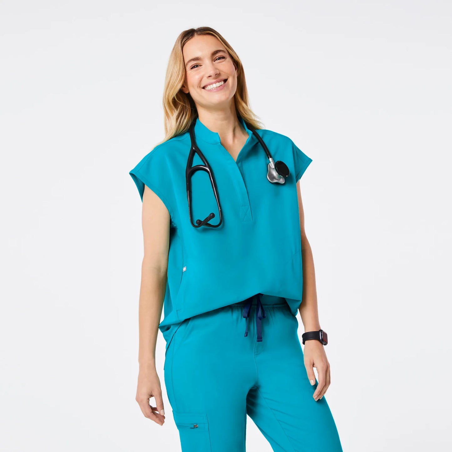 Figs Teal Rafaela - Oversized