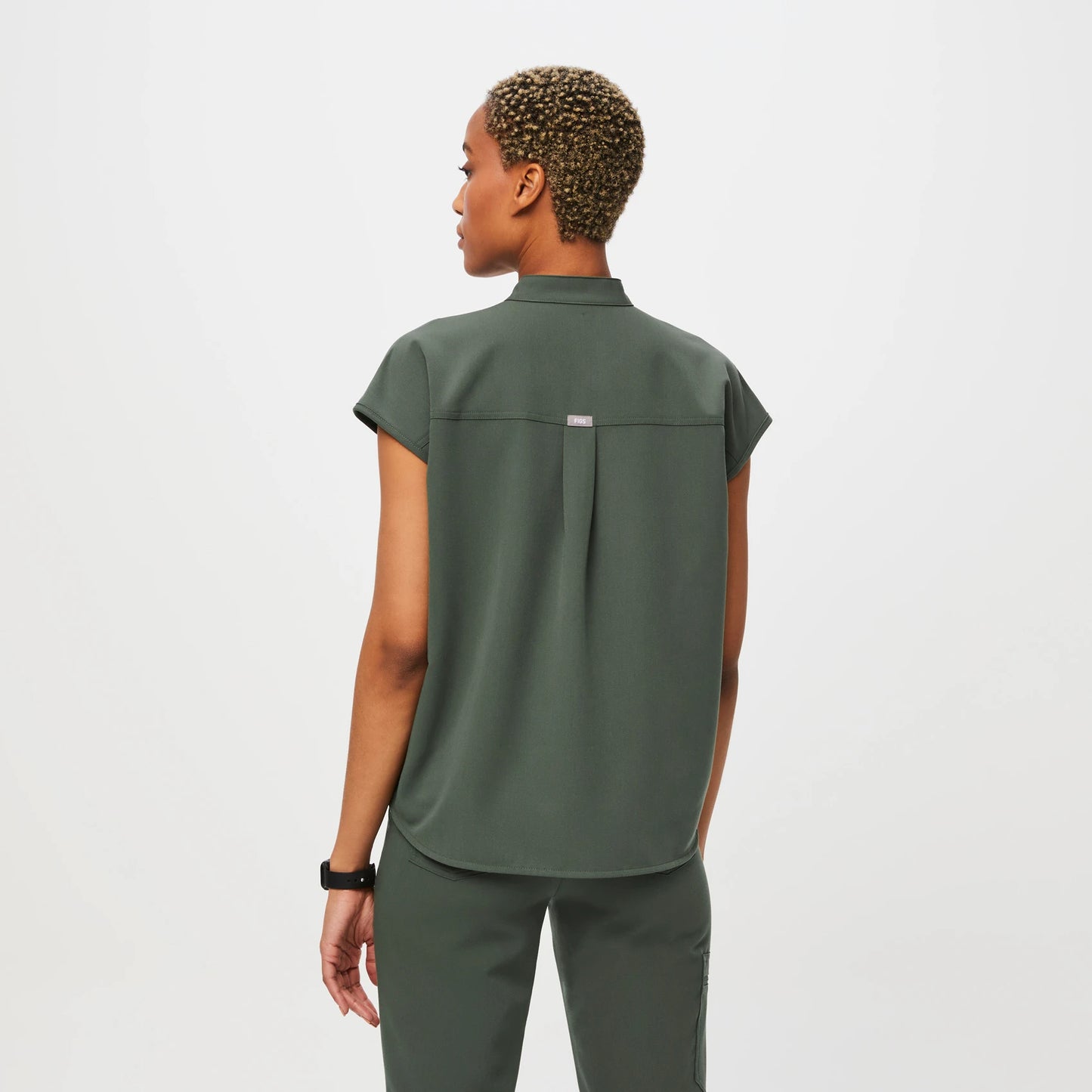 Figs Moss Rafaela Oversized High Waisted