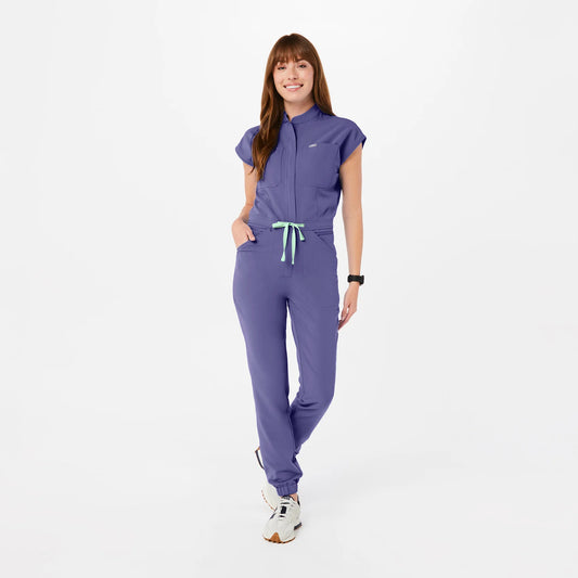 Figs Wayfarer Rafaela Cargo ScrubJumpsuit