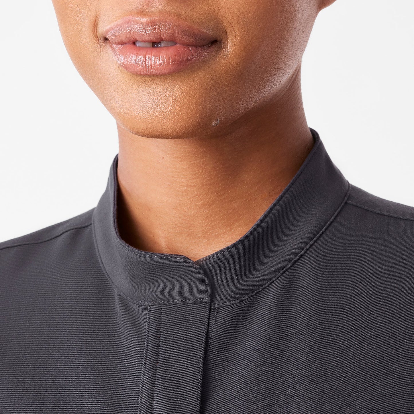 Figs Charcoal Rafaela Wide Leg - ScrubJumpsuit