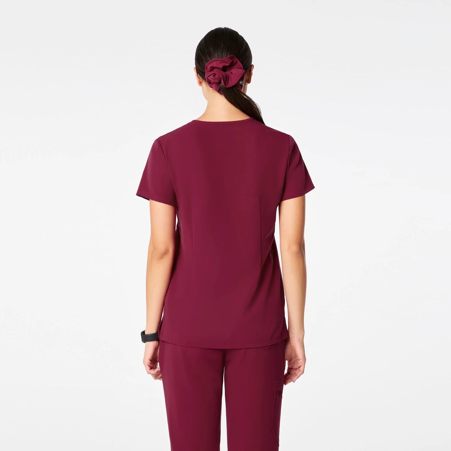 Catarina High Waisted Deep Cranberry