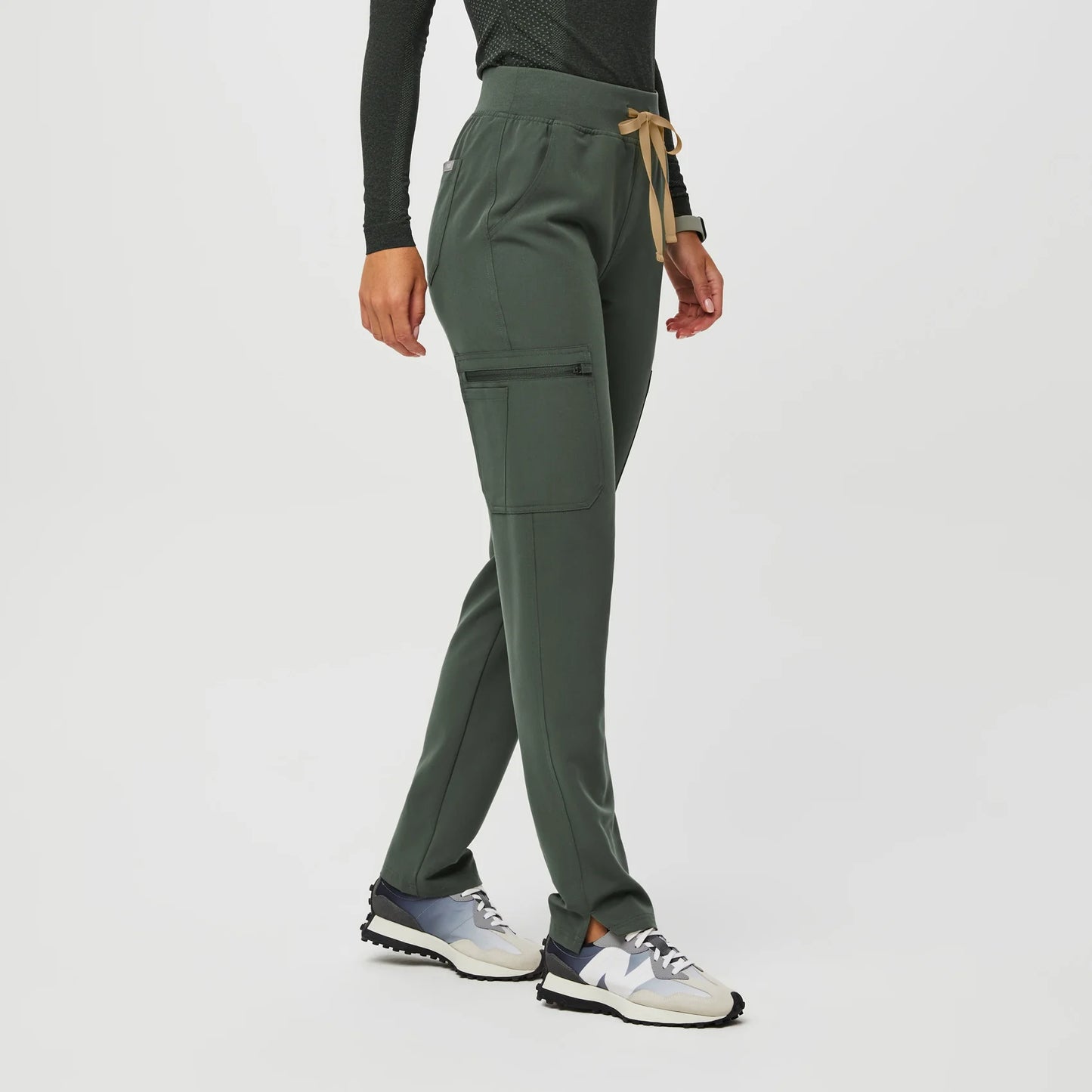 Catarina High Waisted Moss