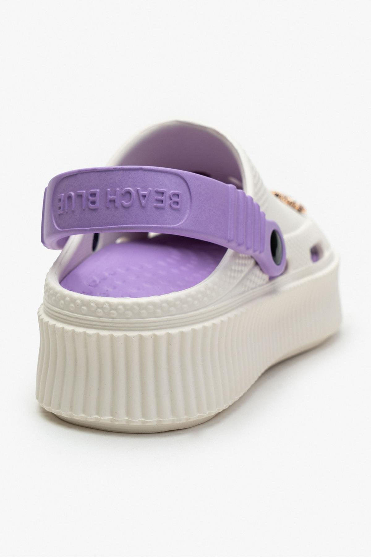 Clogs Vanilla & Purple