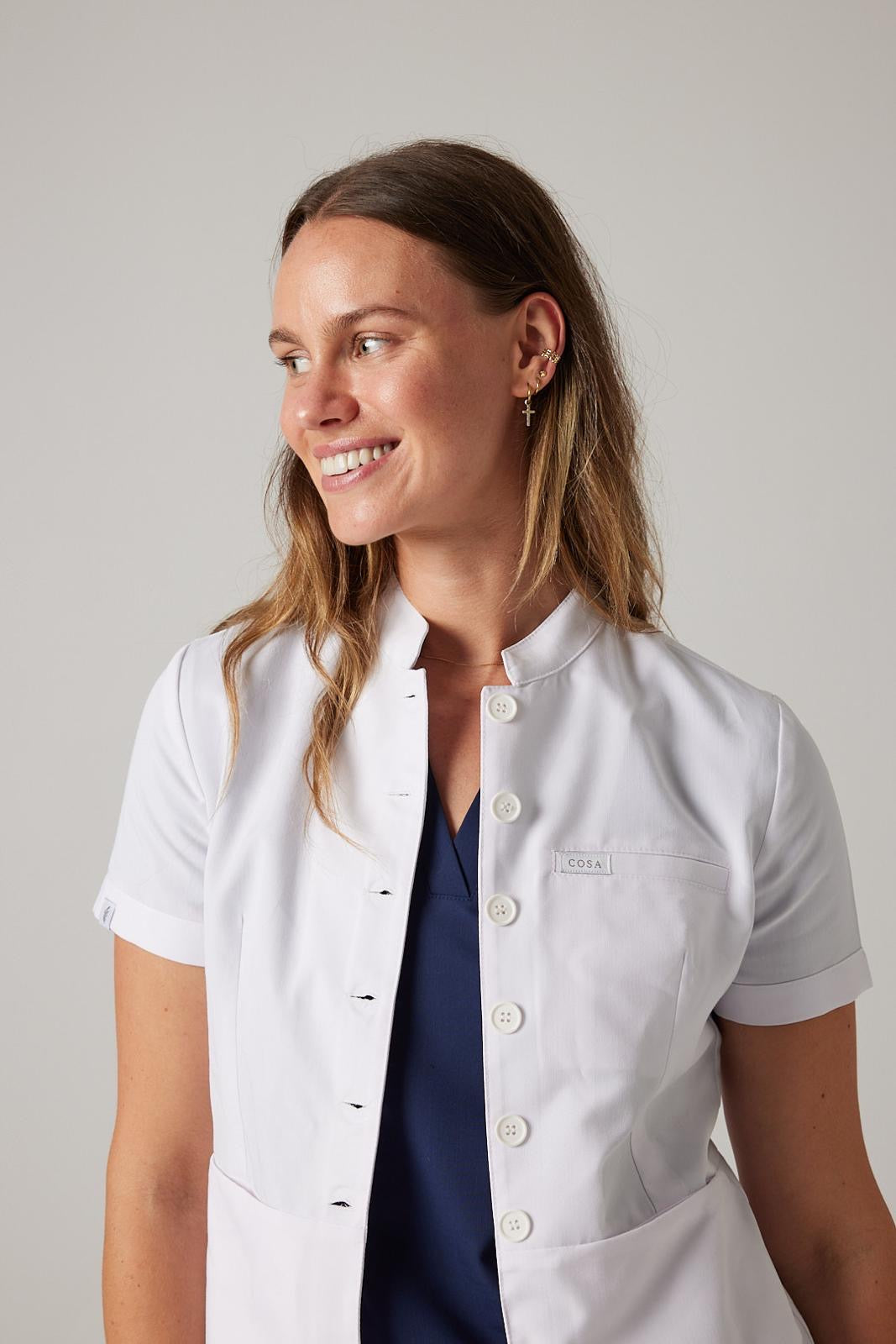 Lab Coat Short Sleeve
