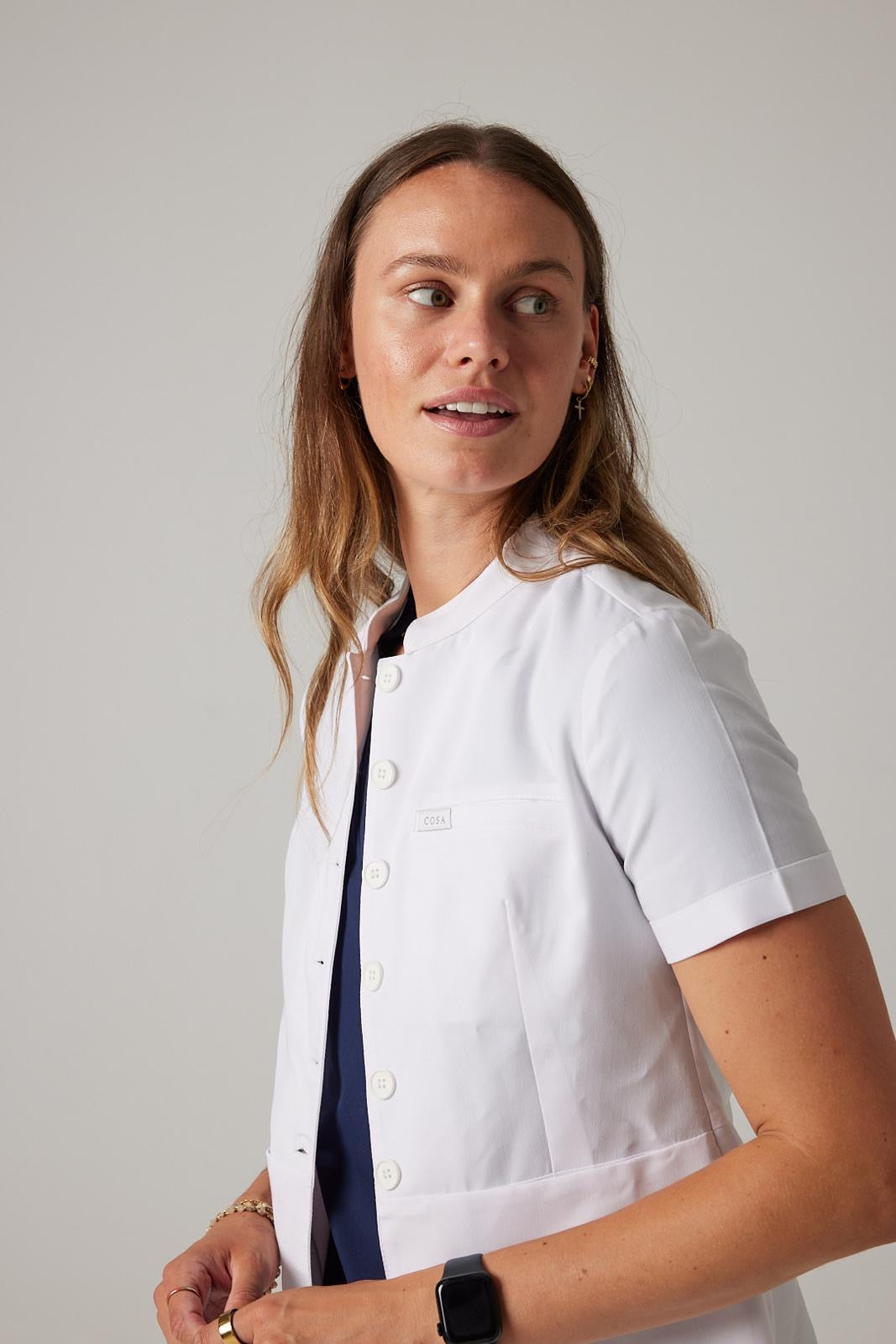 Lab Coat Short Sleeve