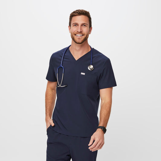 Figs Navy Leon Classic Pants FreeX