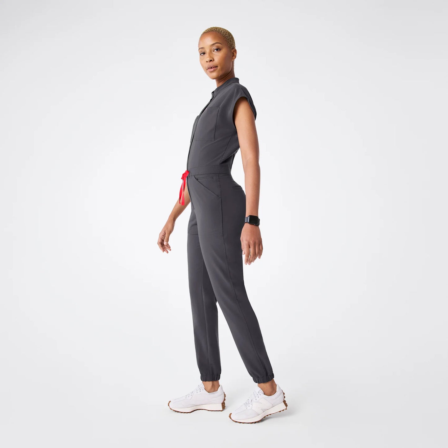 Figs Charocal Rafaela Cargo ScrubJumpsuit