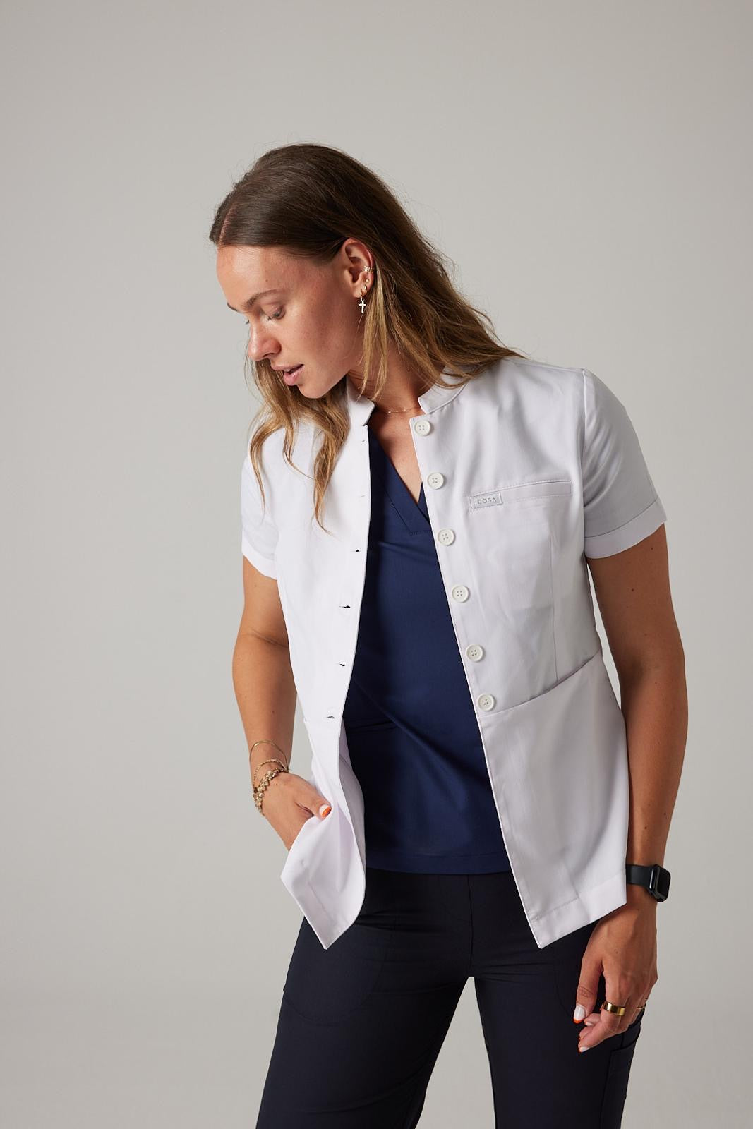 Lab Coat Short Sleeve