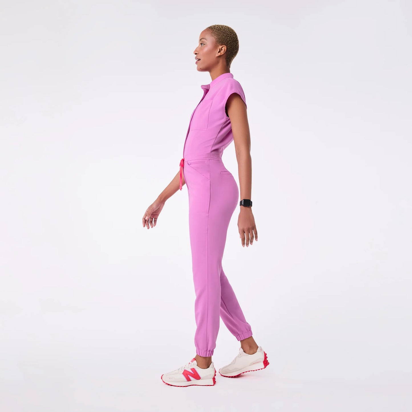Figs Pink Cloud Rafaela Cargo 
ScrubJumpsuit