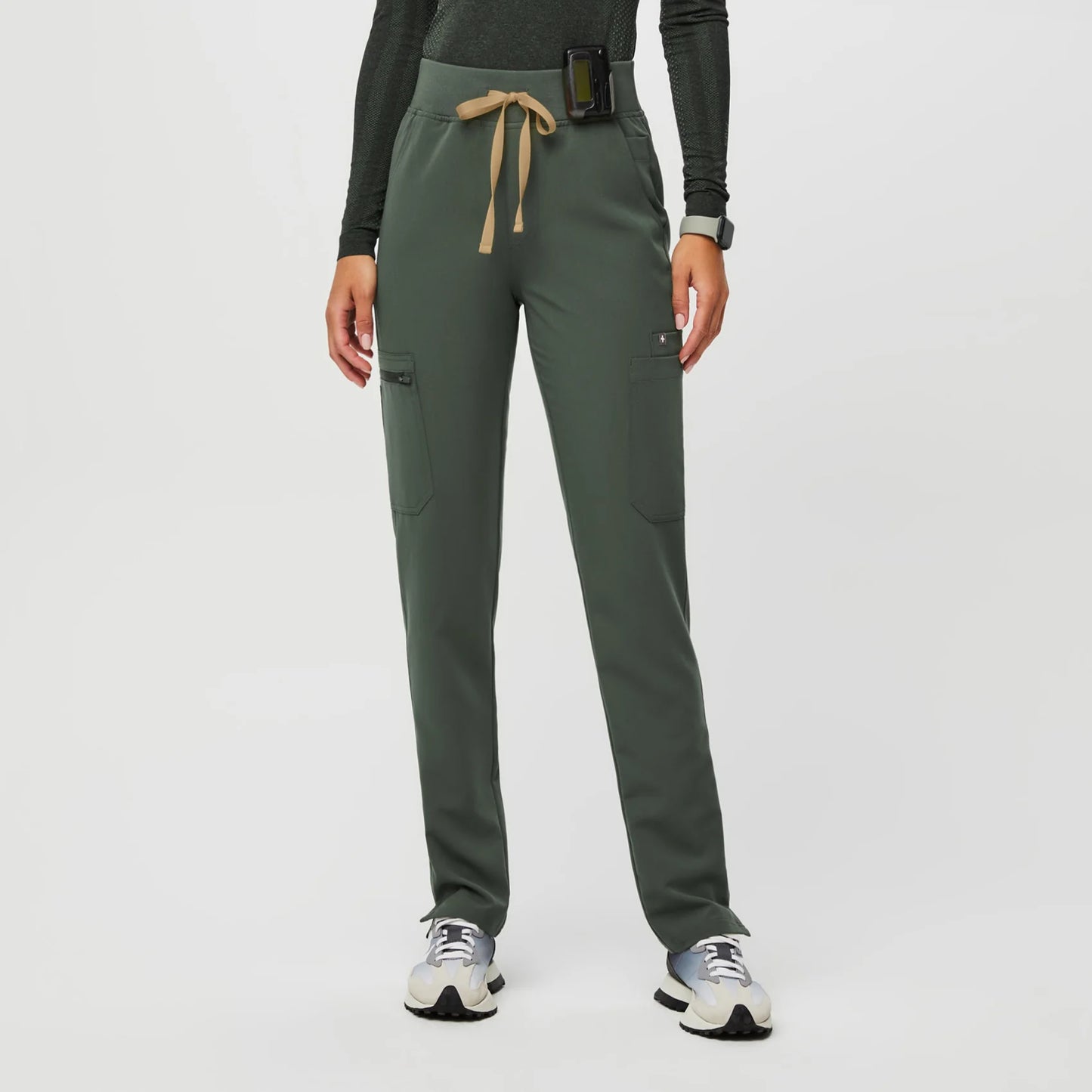 Catarina High Waisted Moss