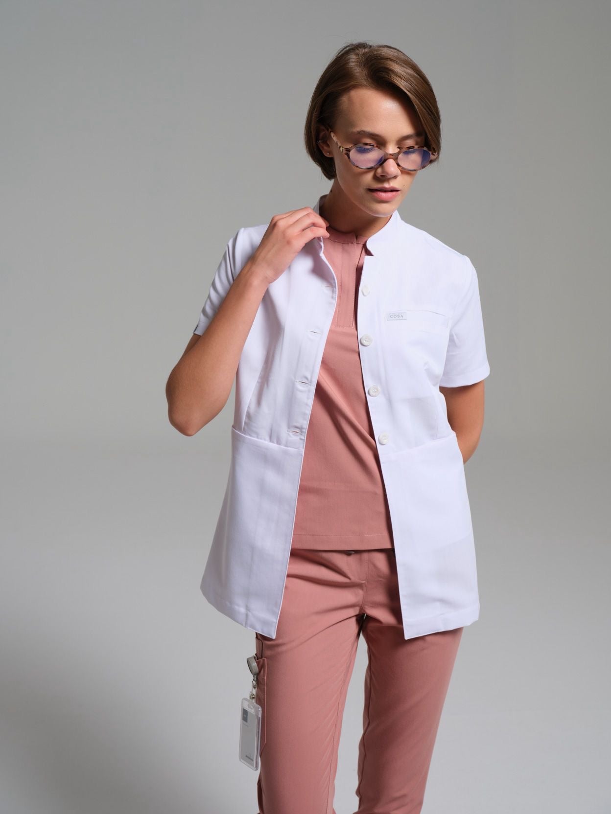 Lab Coat Short Sleeve