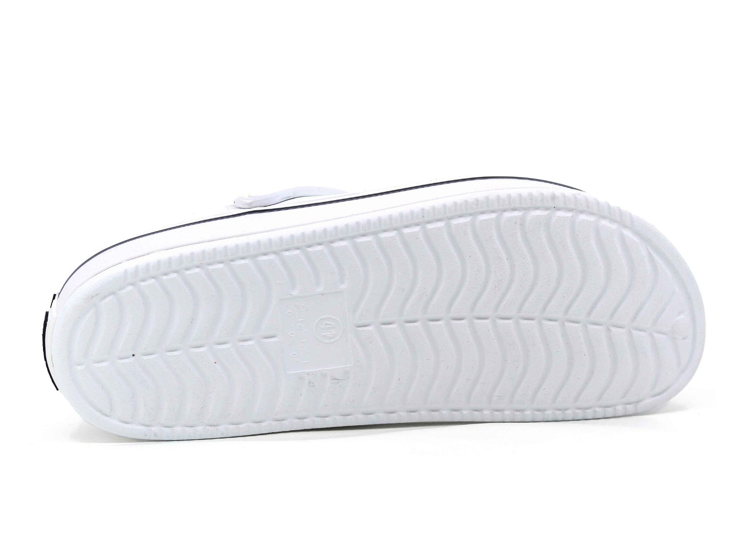 White Clogs Men