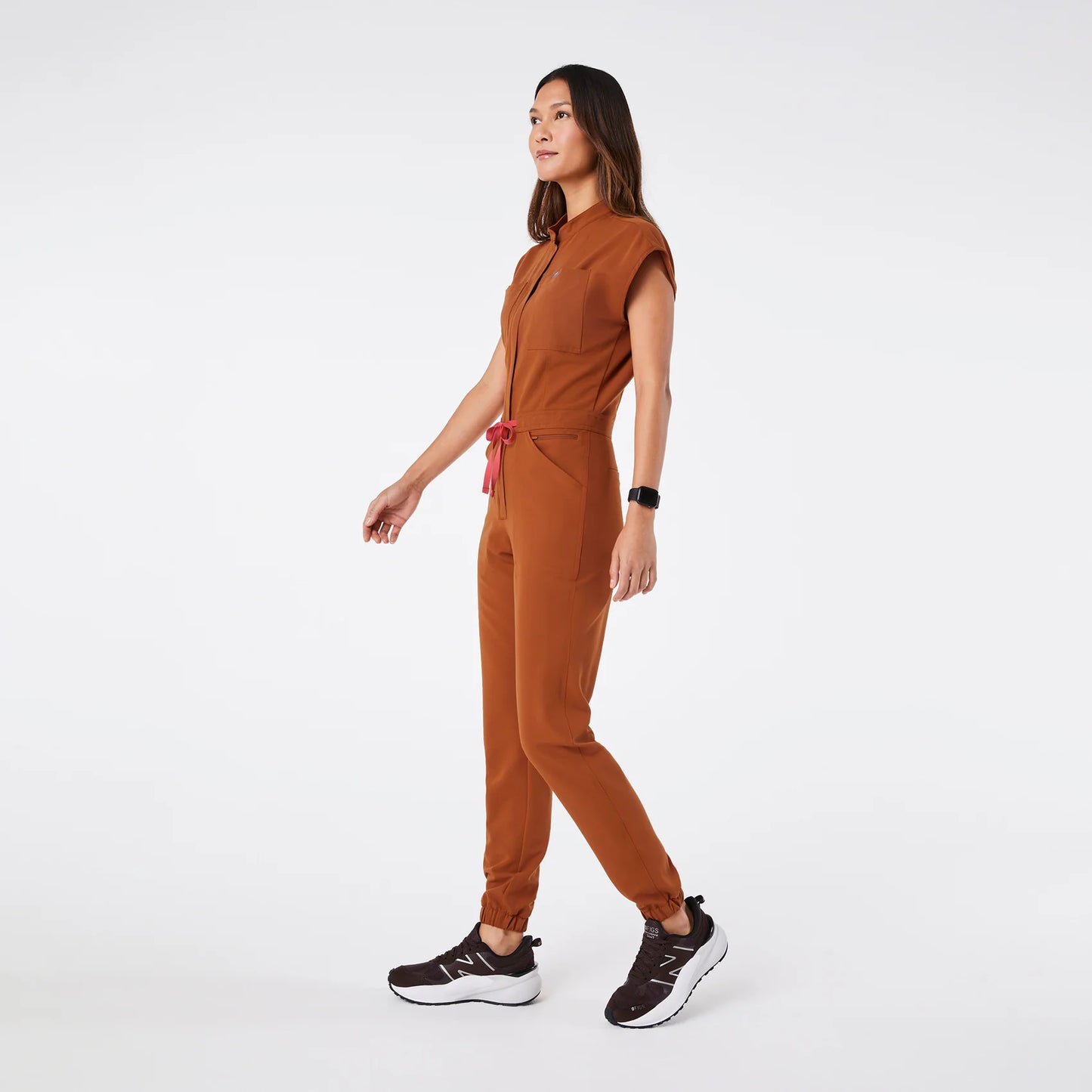 Figs Dirty Chai Rafaela Cargo Jumpsuit