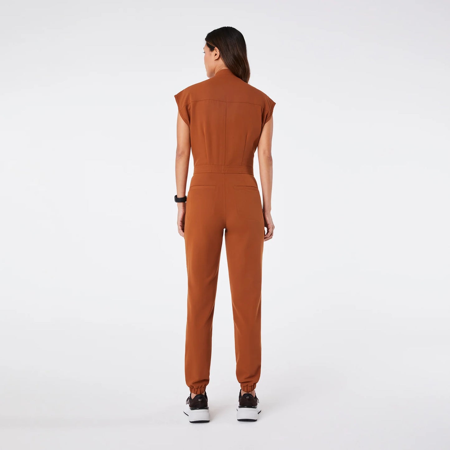 Figs Dirty Chai Rafaela Cargo Jumpsuit