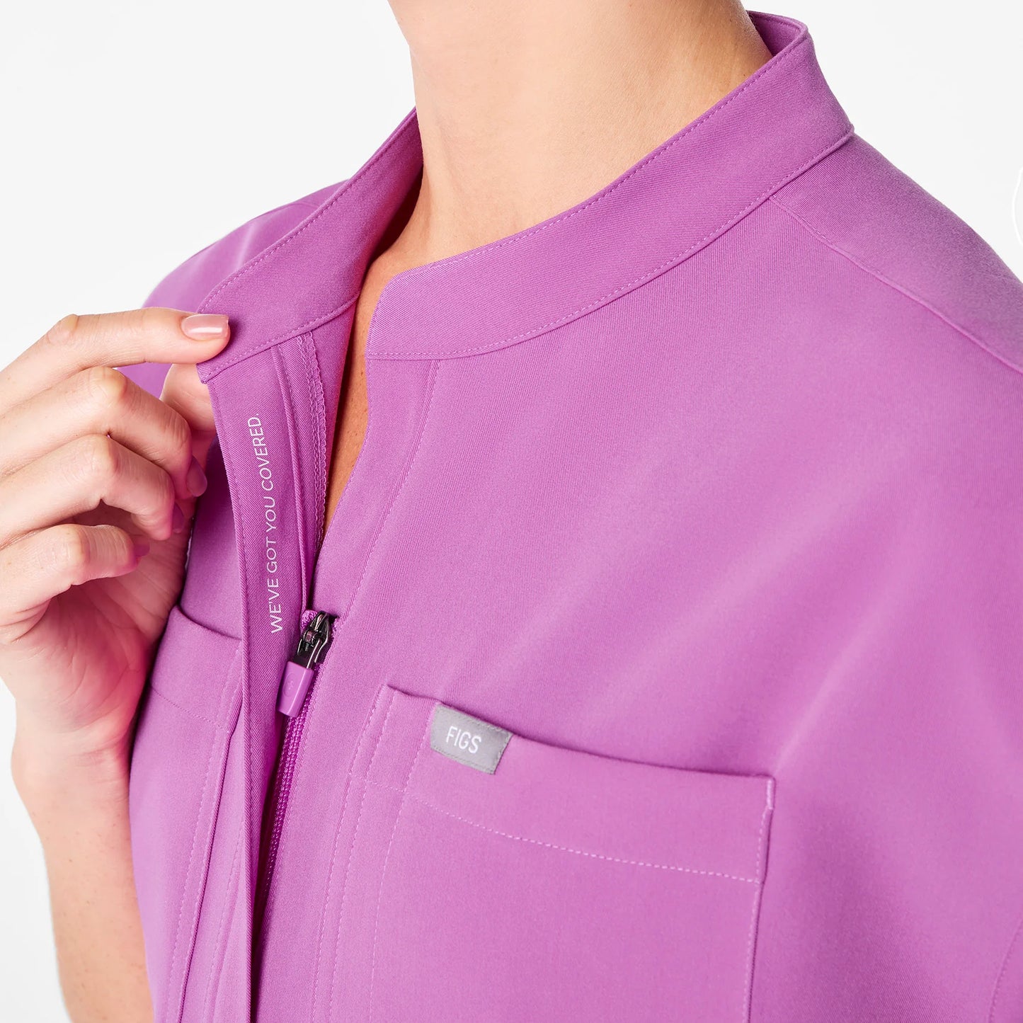 Figs UltraBerry Rafaela Cargo ScrubJumpsuit